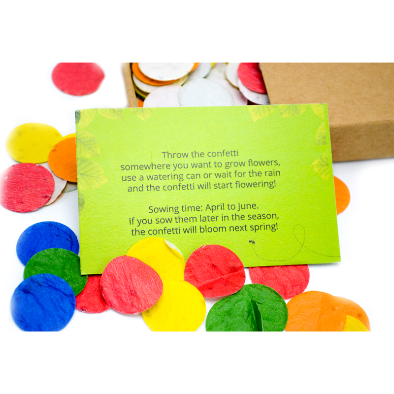 Seed paper confetti box - Image 3
